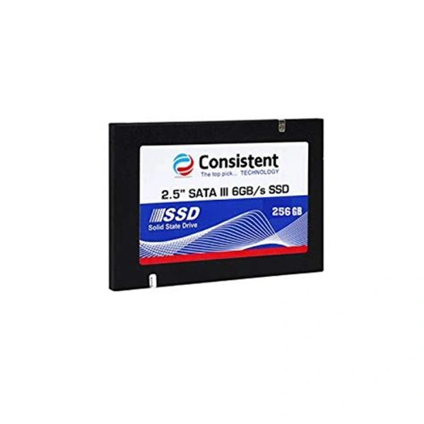 Consistent SSD 2.5" SATA 256Gb 5yr warranty